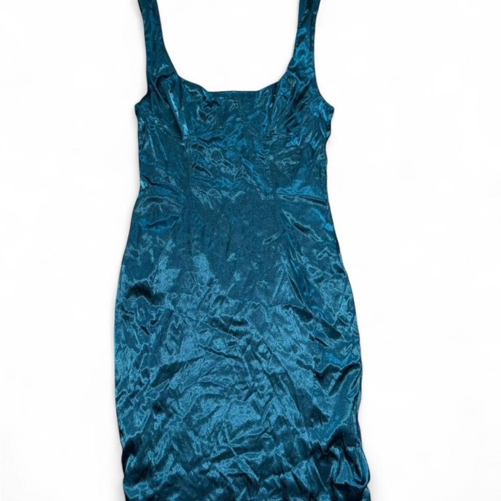 Satin Bodycon Dress